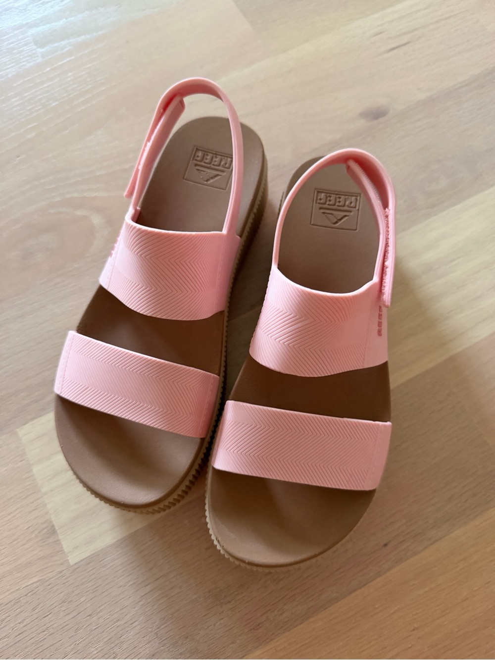 Reef Vista Higher Wedge English Rose 9 - Picture 8 of 12